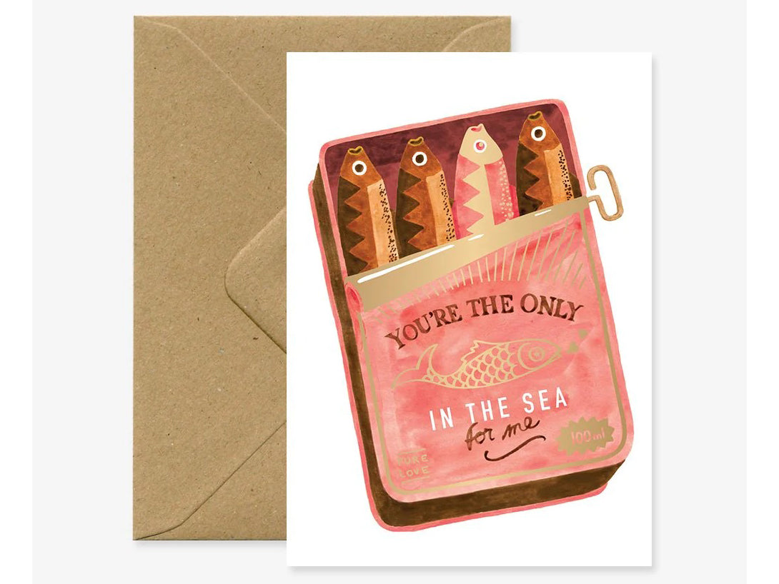 Achat Carte aquarelle - Fish in the sea - ATWS