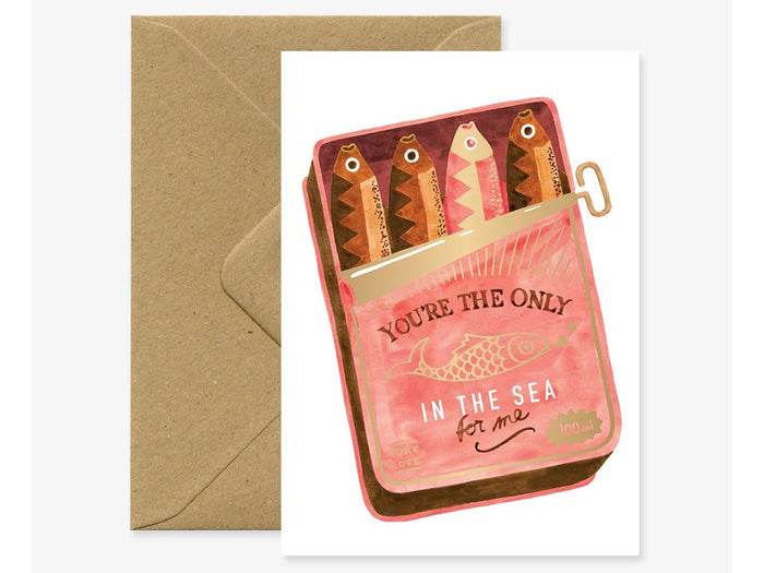 Achat Carte aquarelle - Fish in the sea - ATWS