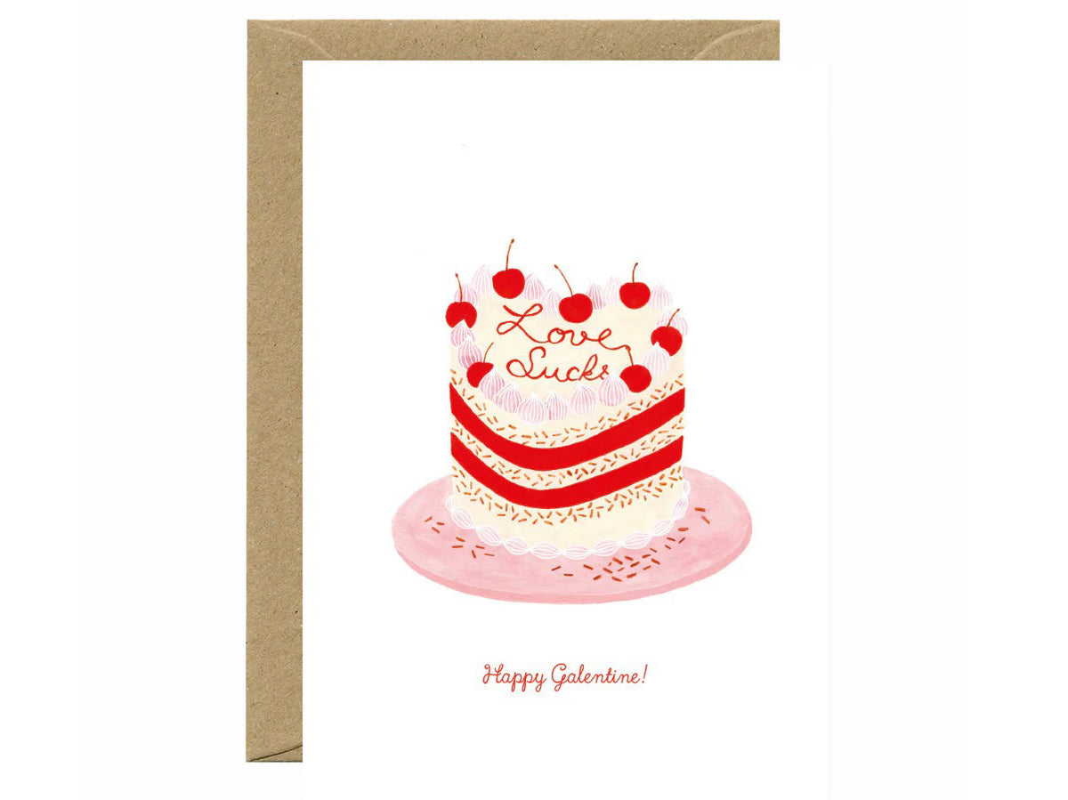 achat Carte aquarelle - Love Sucks Cake - ATWS