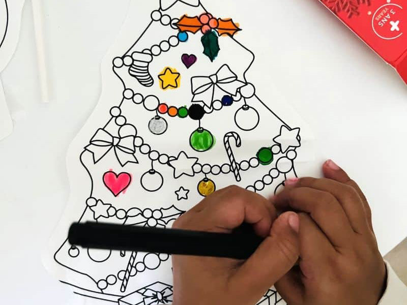 Achat Coloriages gonflables - Noël - Ara Créative