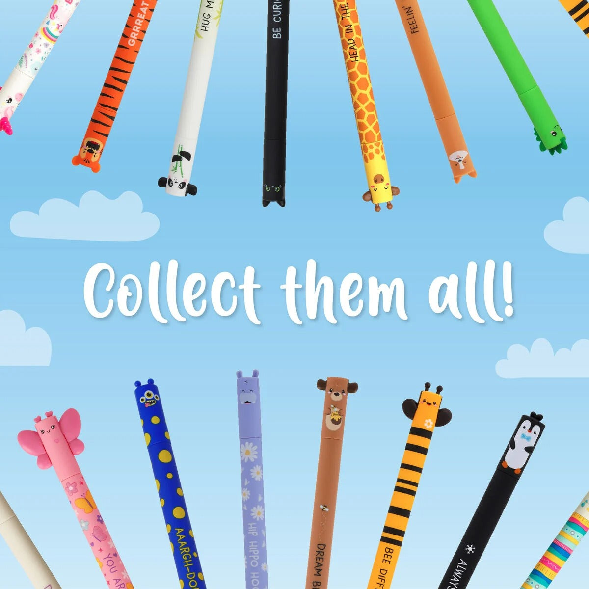 achat Stylo Monstre effaçable - Legami