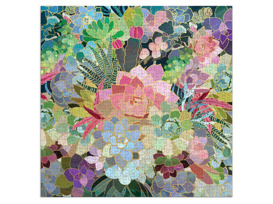 achat Puzzle Succulent Mosaic - 500 pièces - Galison