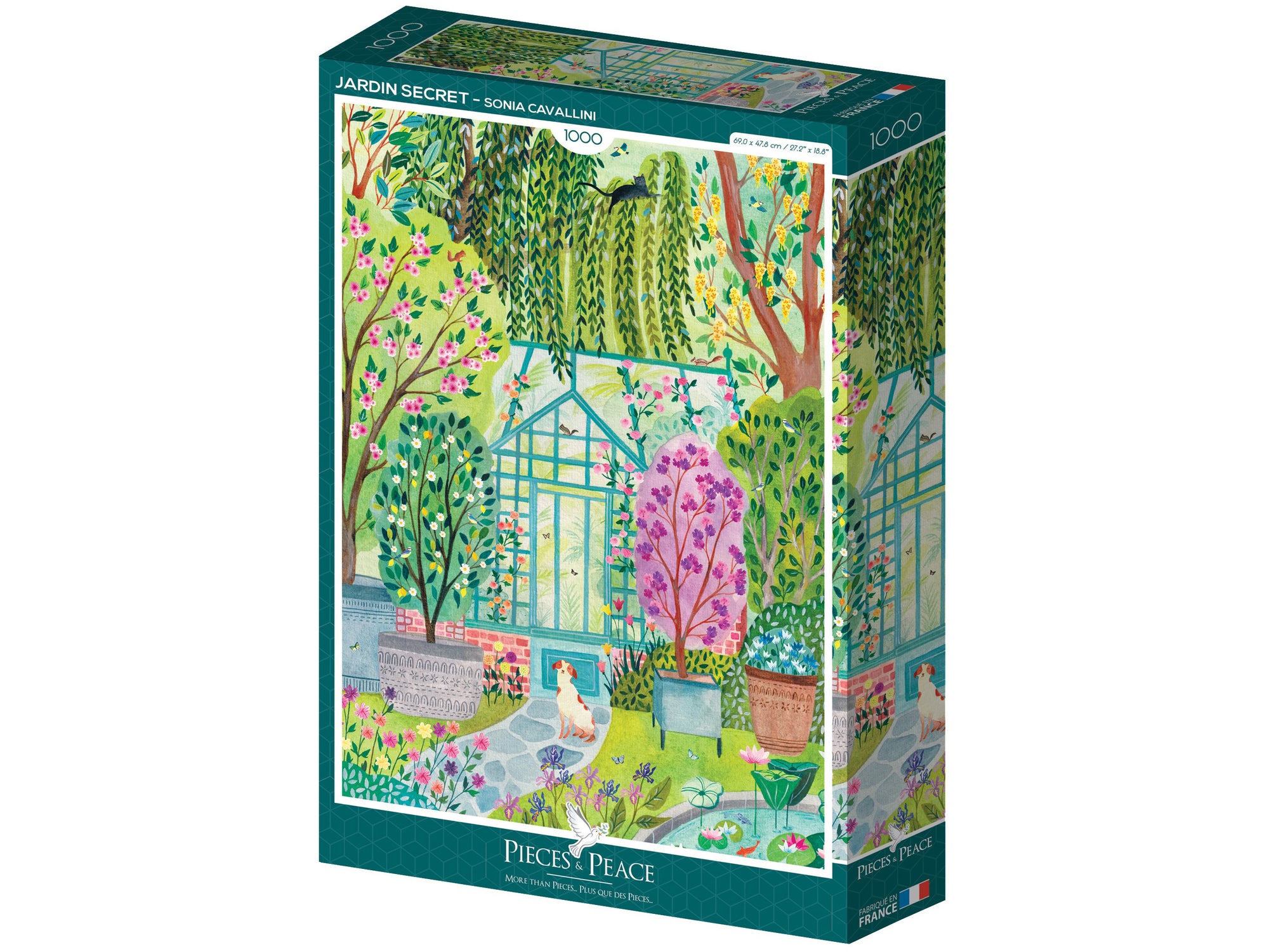 Achat Puzzle Jardin Secret - 1000 pcs