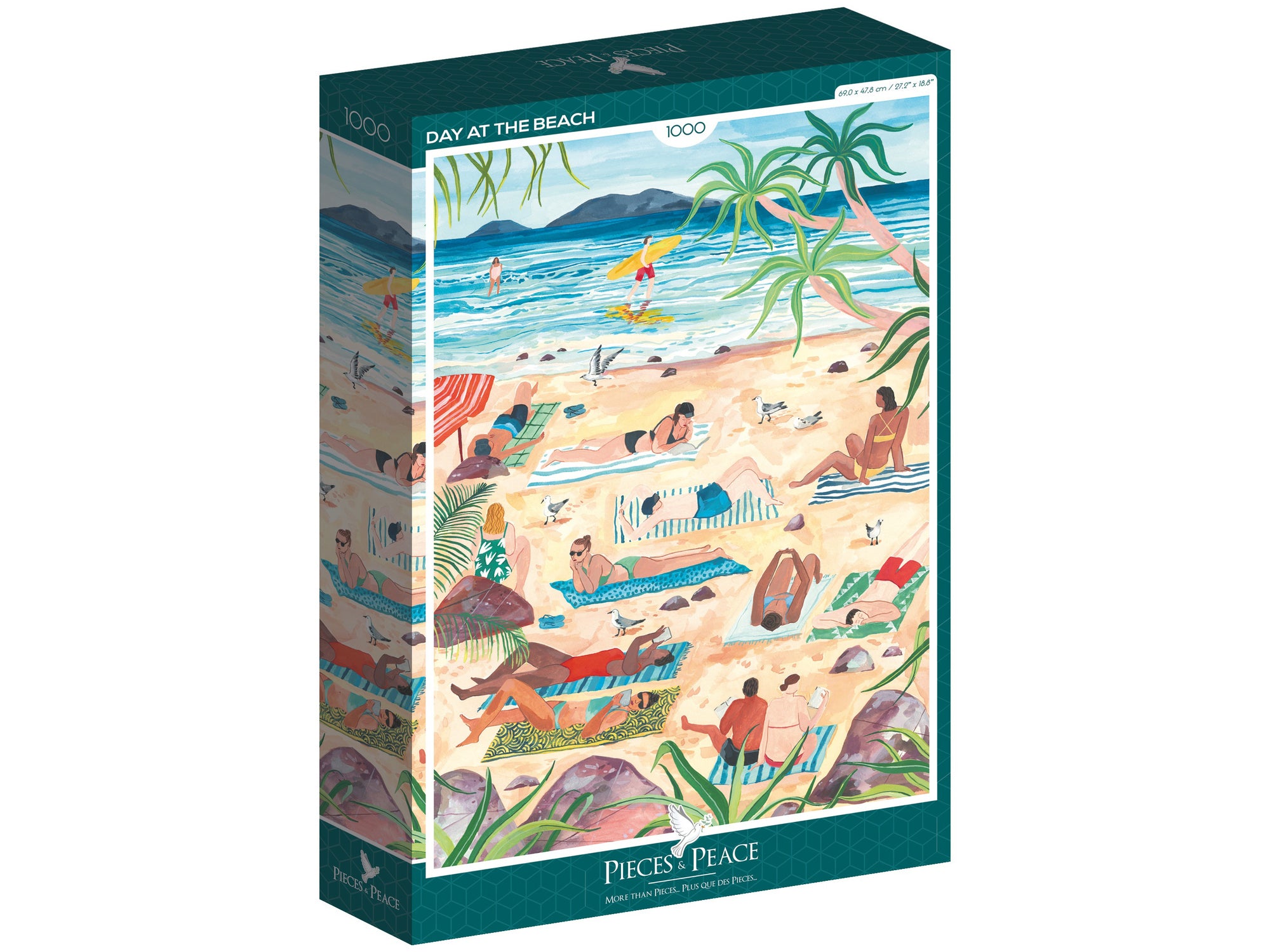 Achat Puzzle Journée à la Plage - 1000 pcs