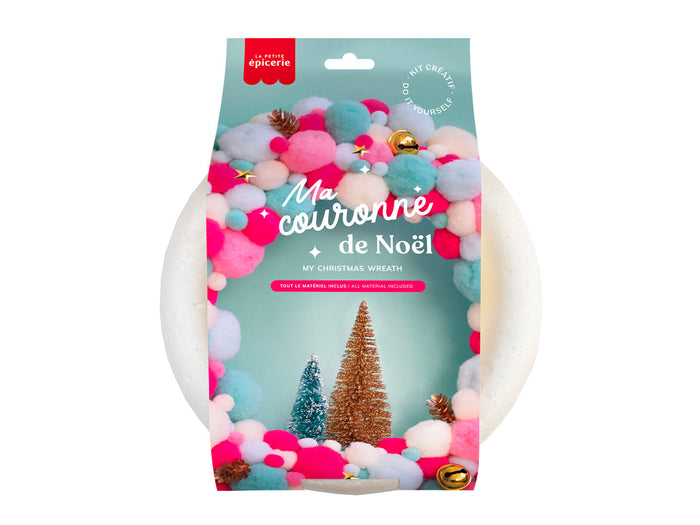 Achat Kit couronne de Noël - Pop