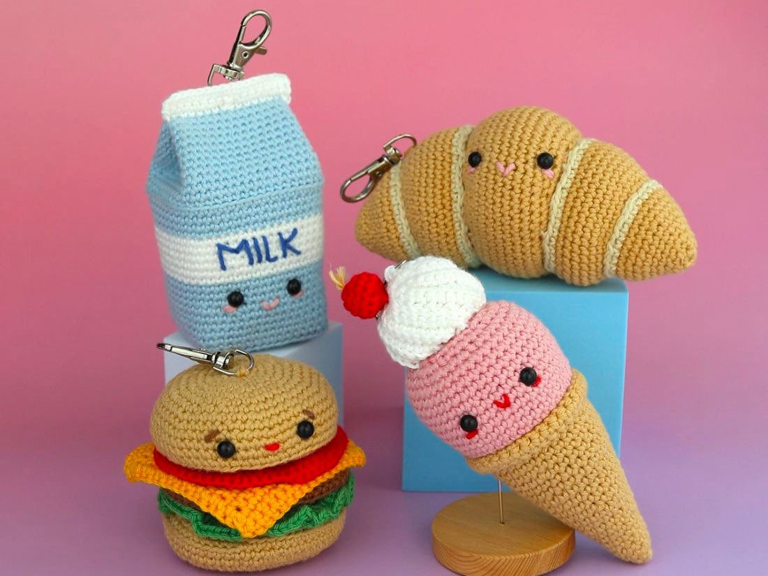 achat Kit crochet Bag Charm Ice Cream - Hardicraft