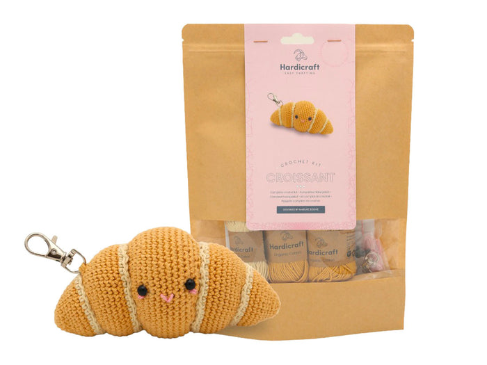 Achat Kit Crochet Croissant Bag Charm - Hardicraft