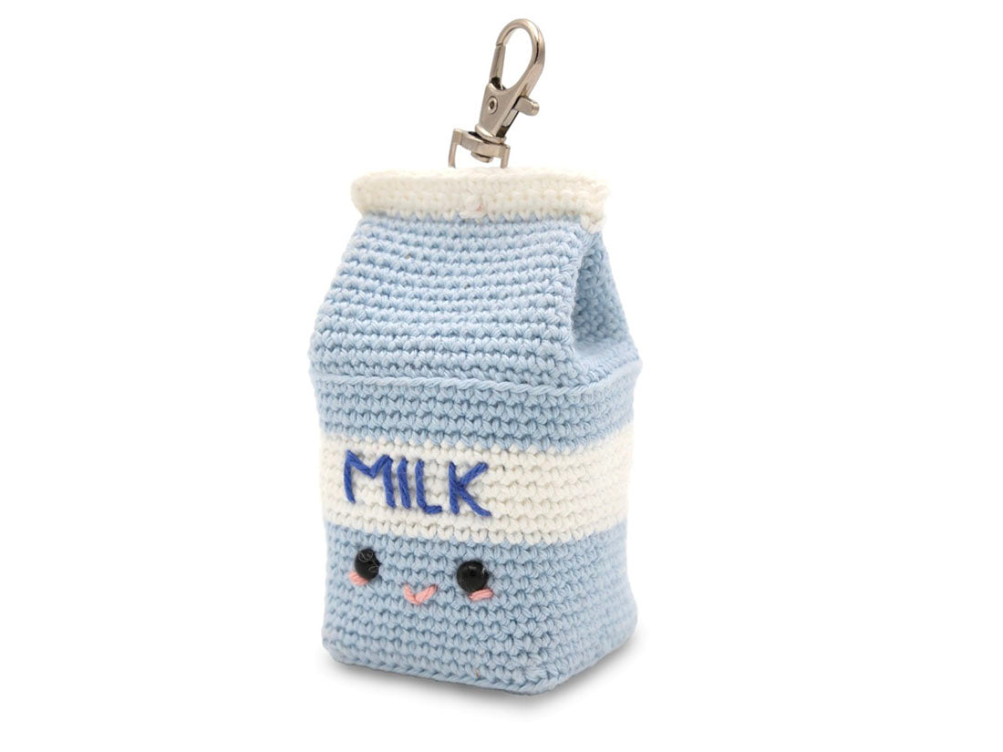 achat Kit Crochet Bag Charm Milk Carton - Hardicraft