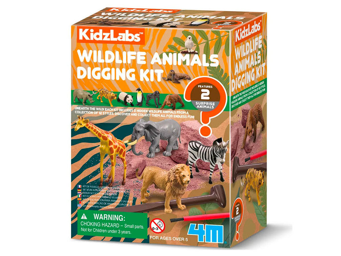 Achat Kit d'archéologie Animaux Sauvages - 4M Kidzlabs