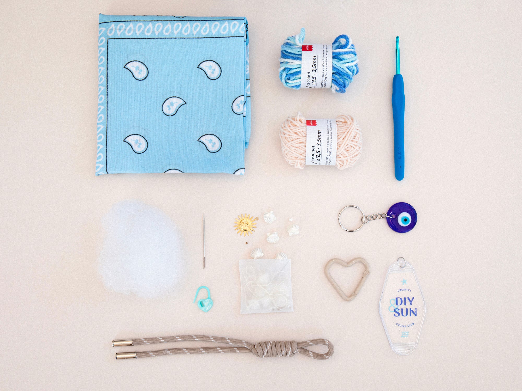achat Kit crochet pour débutant - Bag charms - Vitamine Sea