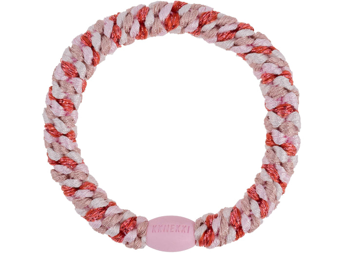 Achat Élastique cheveux Mix rose grenade pailleté - Kknekki