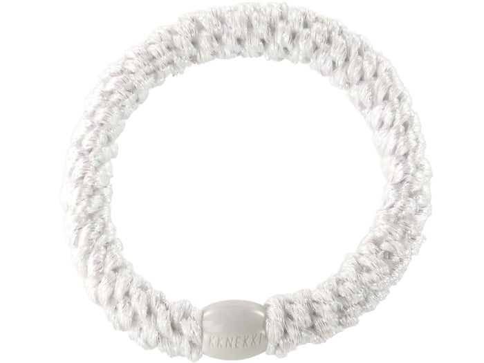 Achat Élastique cheveux Blanc pailleté - Kknekki