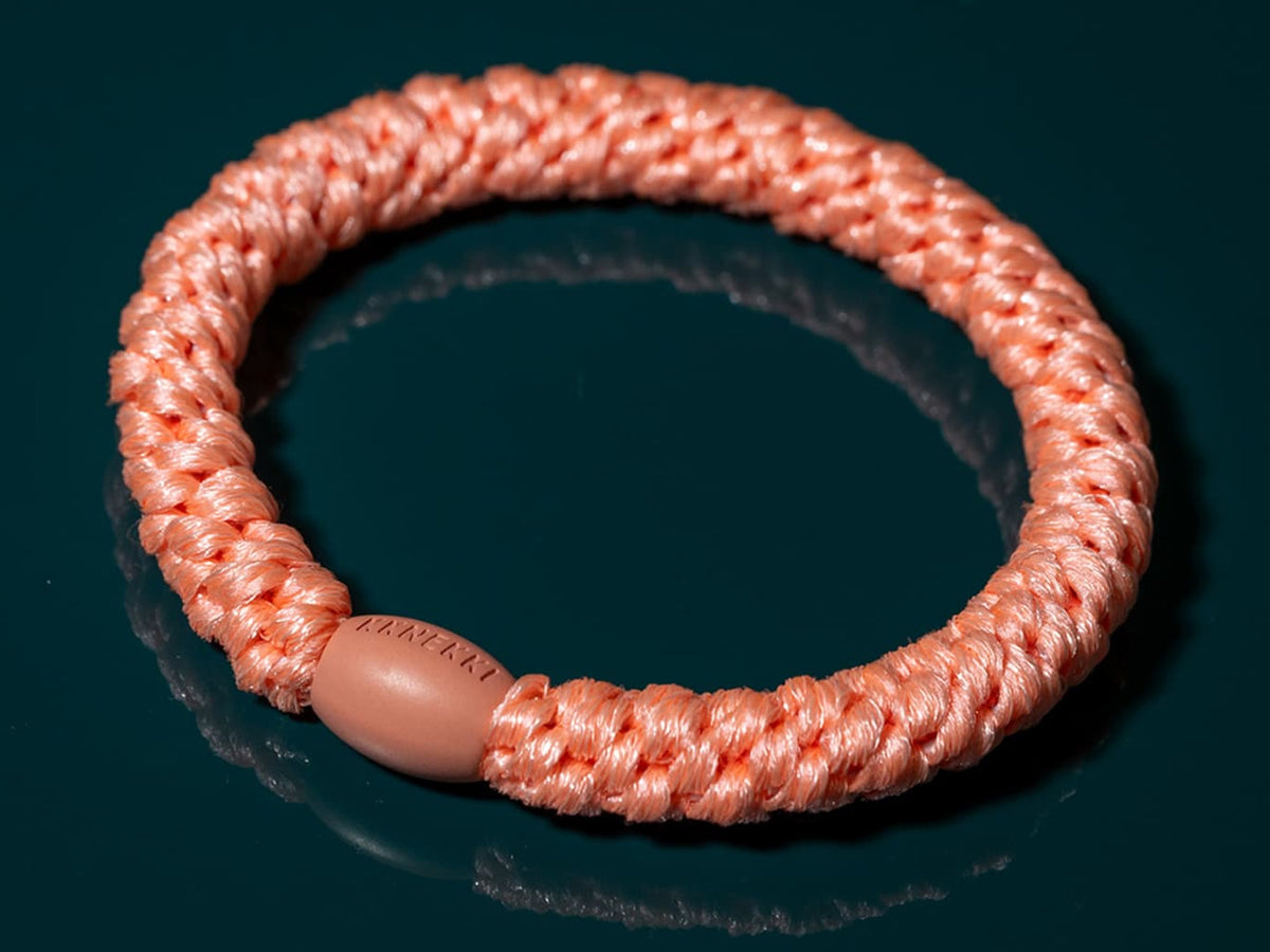 achat Élastique cheveux Sorbet melon pailleté - Kknekki