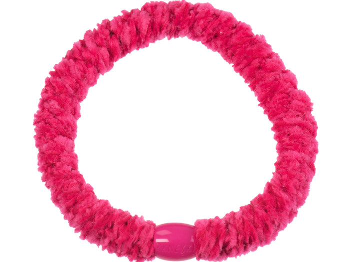 Achat Élastique cheveux Velours Rose fuchsia - Kknekki