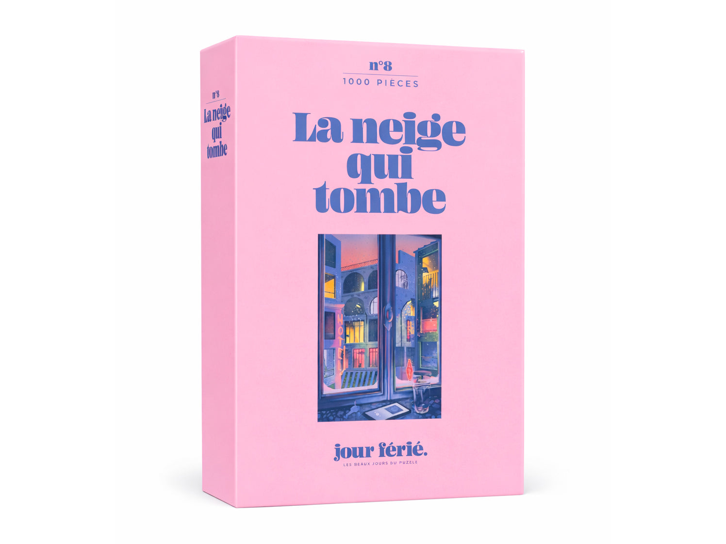 Achat Puzzle La neige qui tombe - 1000 pièces - Jour Férié