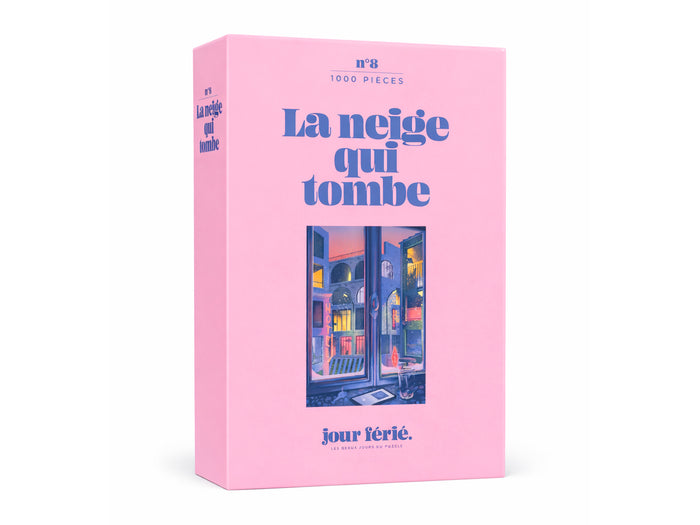 Achat Puzzle La neige qui tombe - 1000 pièces - Jour Férié