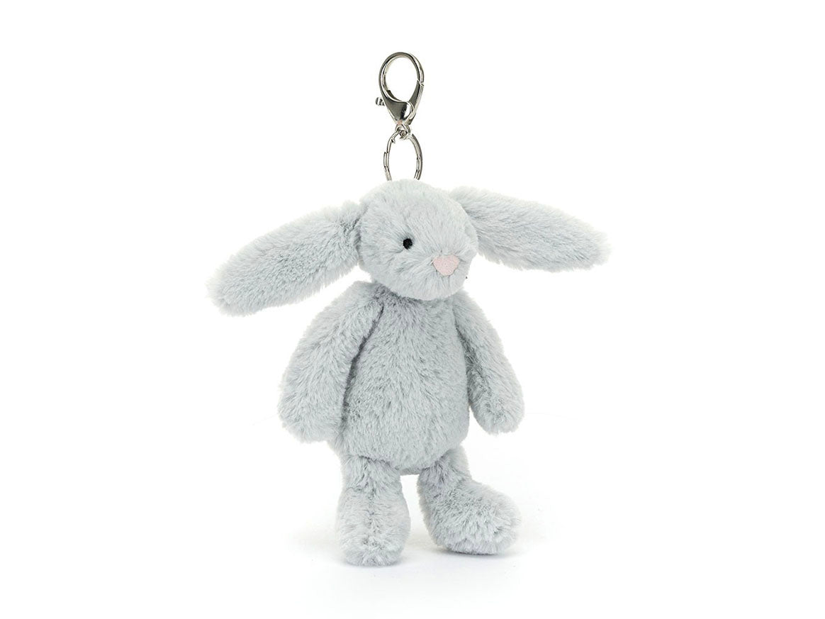 achat Porte-clé Lapin Bashful Silver Bag Charm - Jellycat