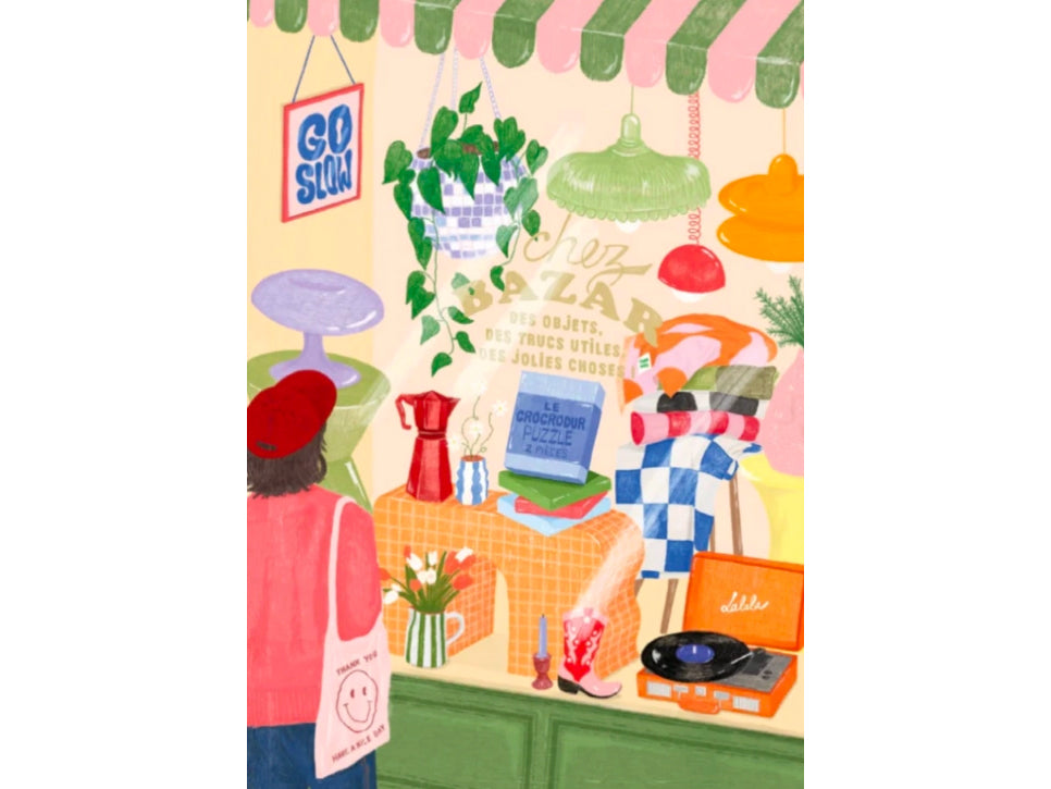 achat Mini puzzle Le lèche vitrine - 100 pièces - Jour Férié