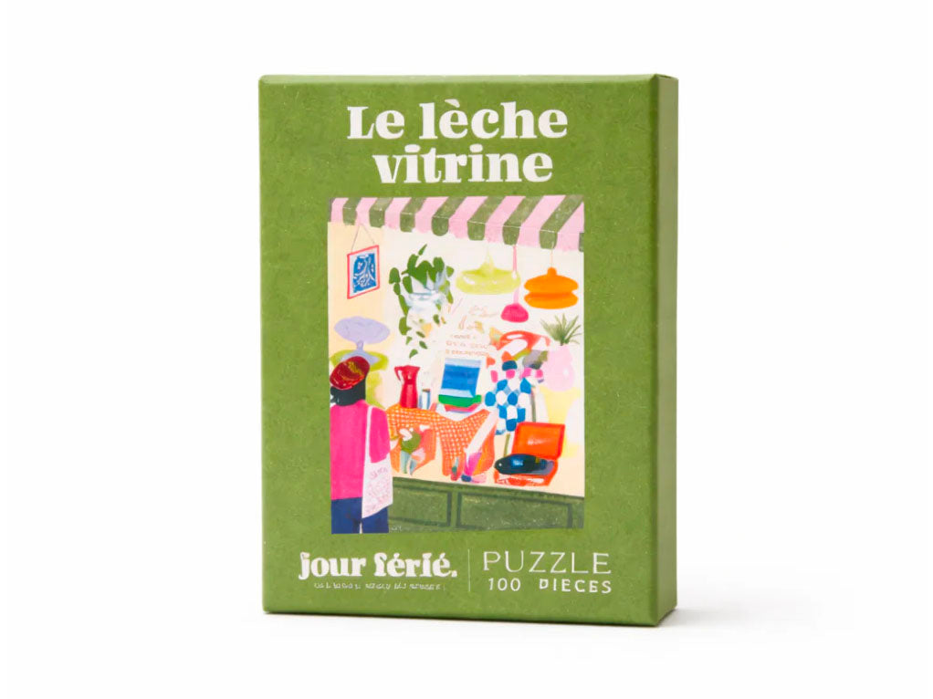 Achat Mini puzzle Le lèche vitrine - 100 pièces - Jour Férié