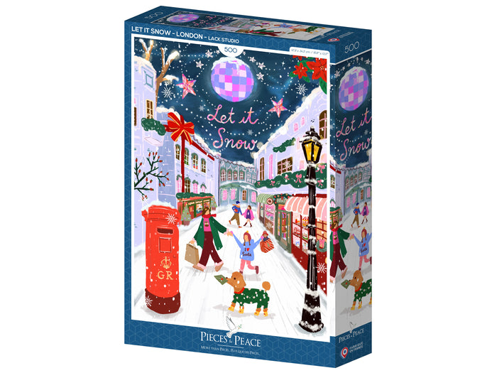 Achat Puzzle Let It Snow Londres 500 pièces – Pieces & Peace
