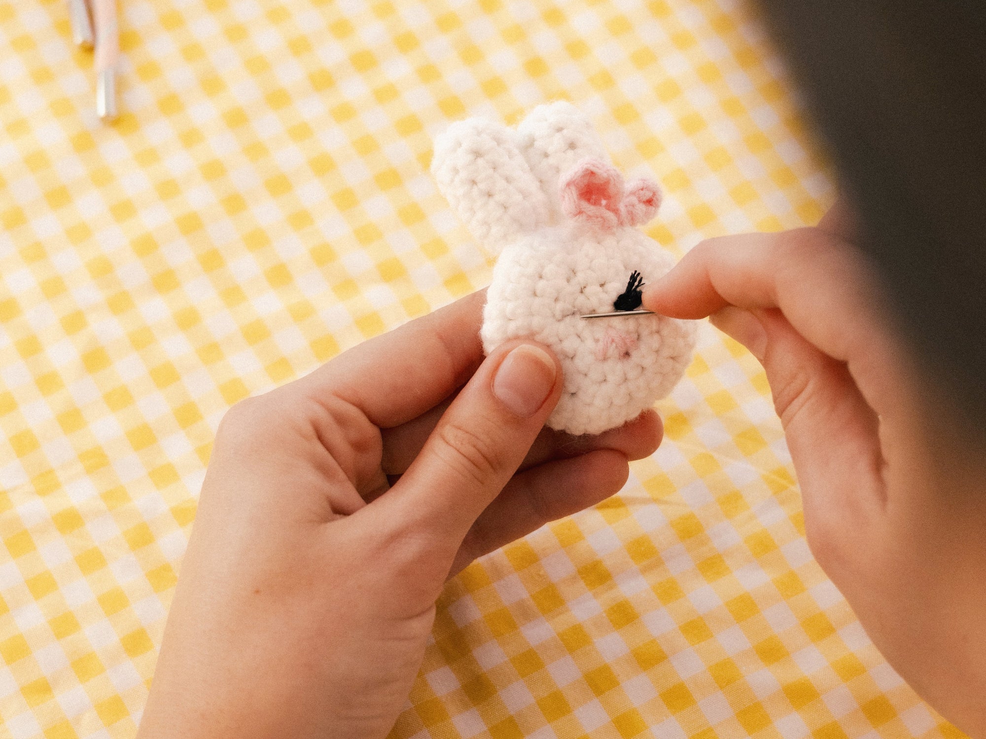 Kit crochet pour débutant - bag charms- glam pink