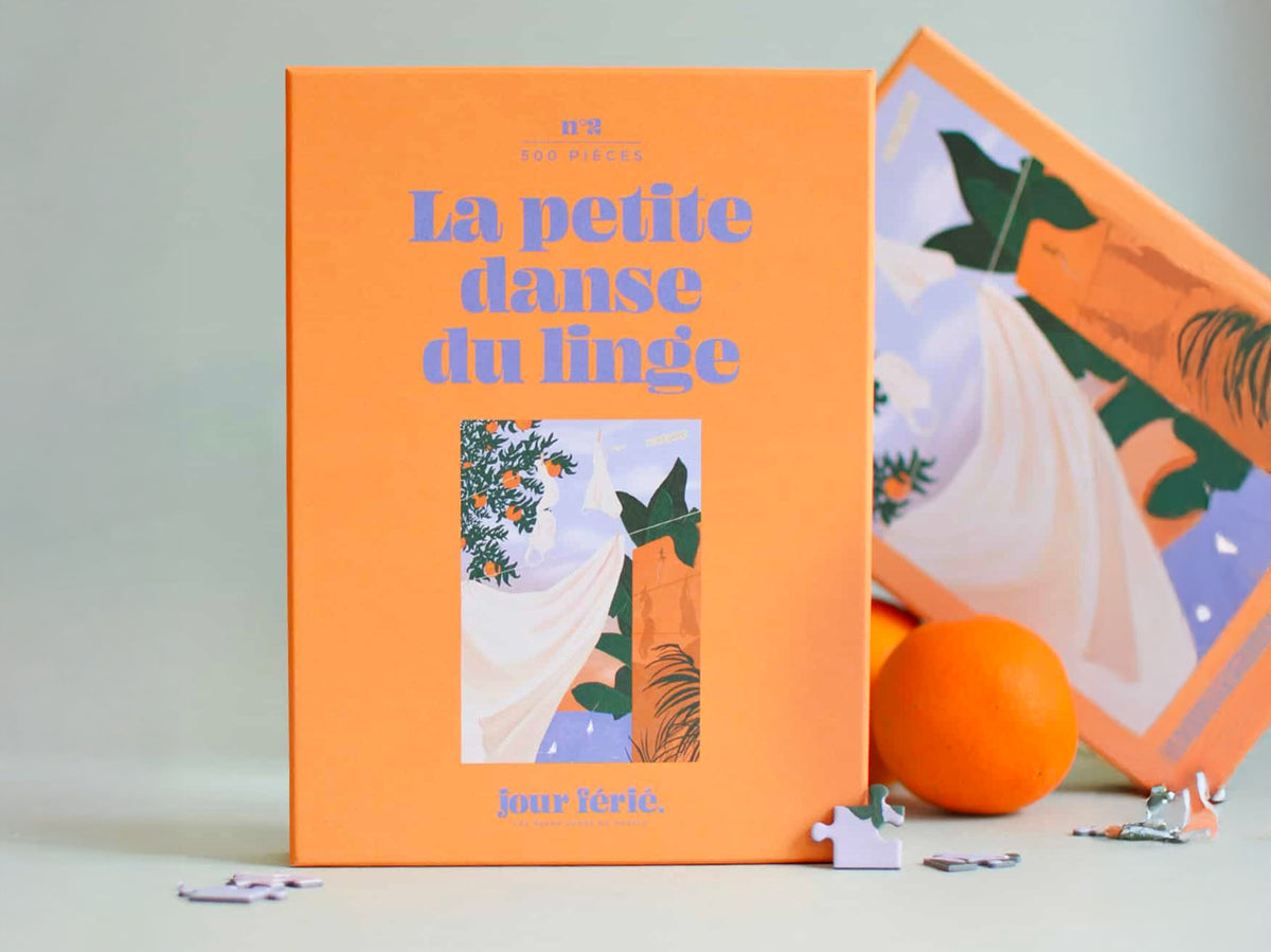 achat Puzzle La petite danse du linge - 500 pcs - Jour Férié
