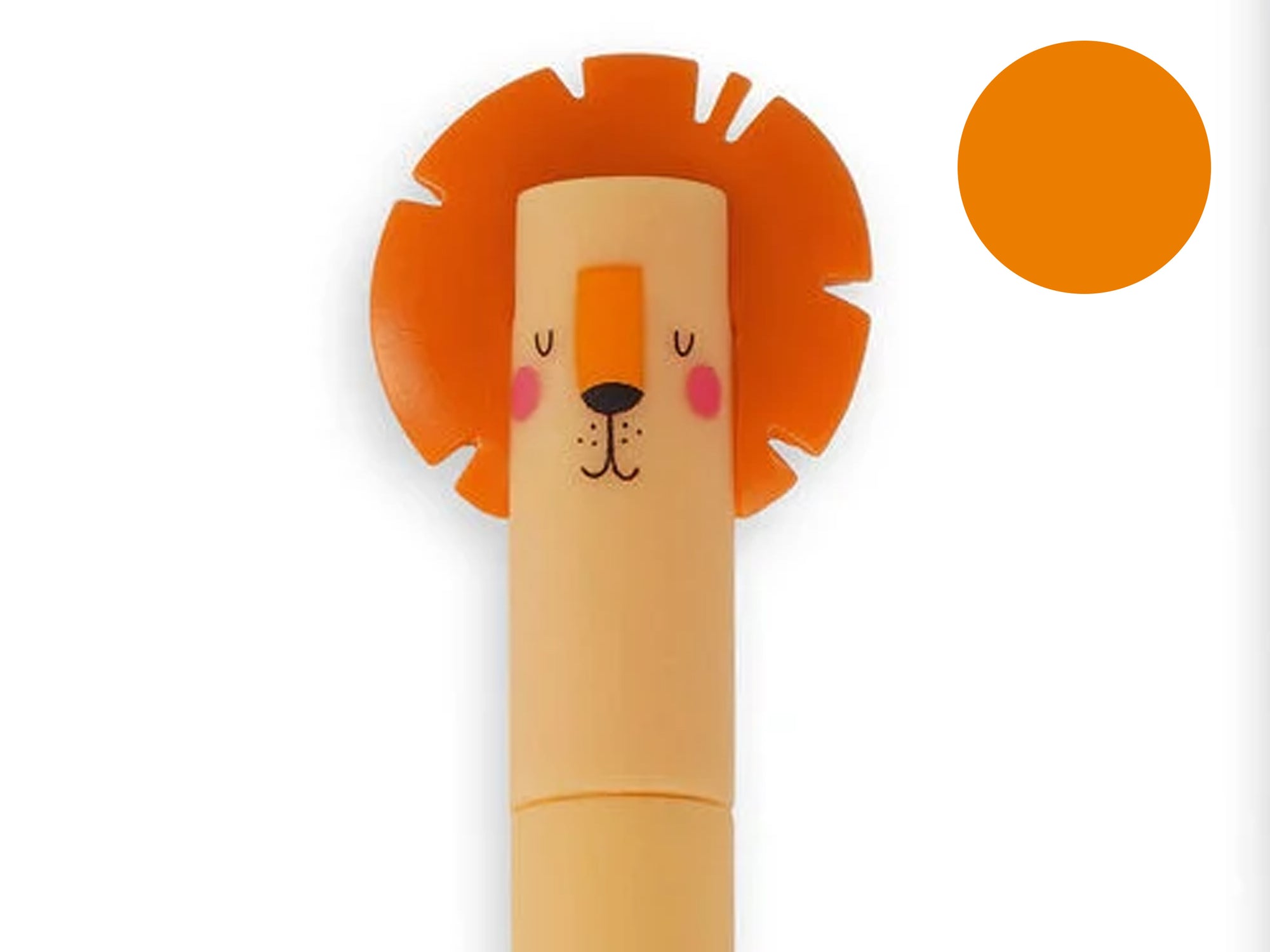 Achat Stylo à encre gel orange effaçable - Lion