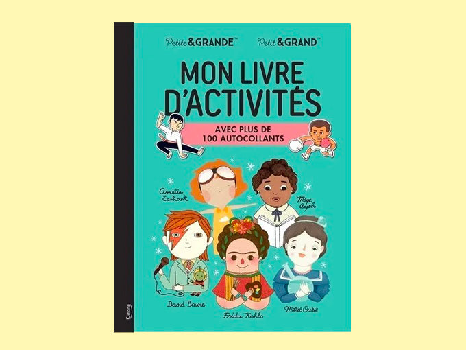 achat Mon livre d'activités avec 100 autocollants - Petites & Grandes - Kimane