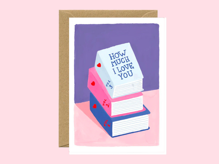 Achat Carte de voeux How Much I Love You - ATWS