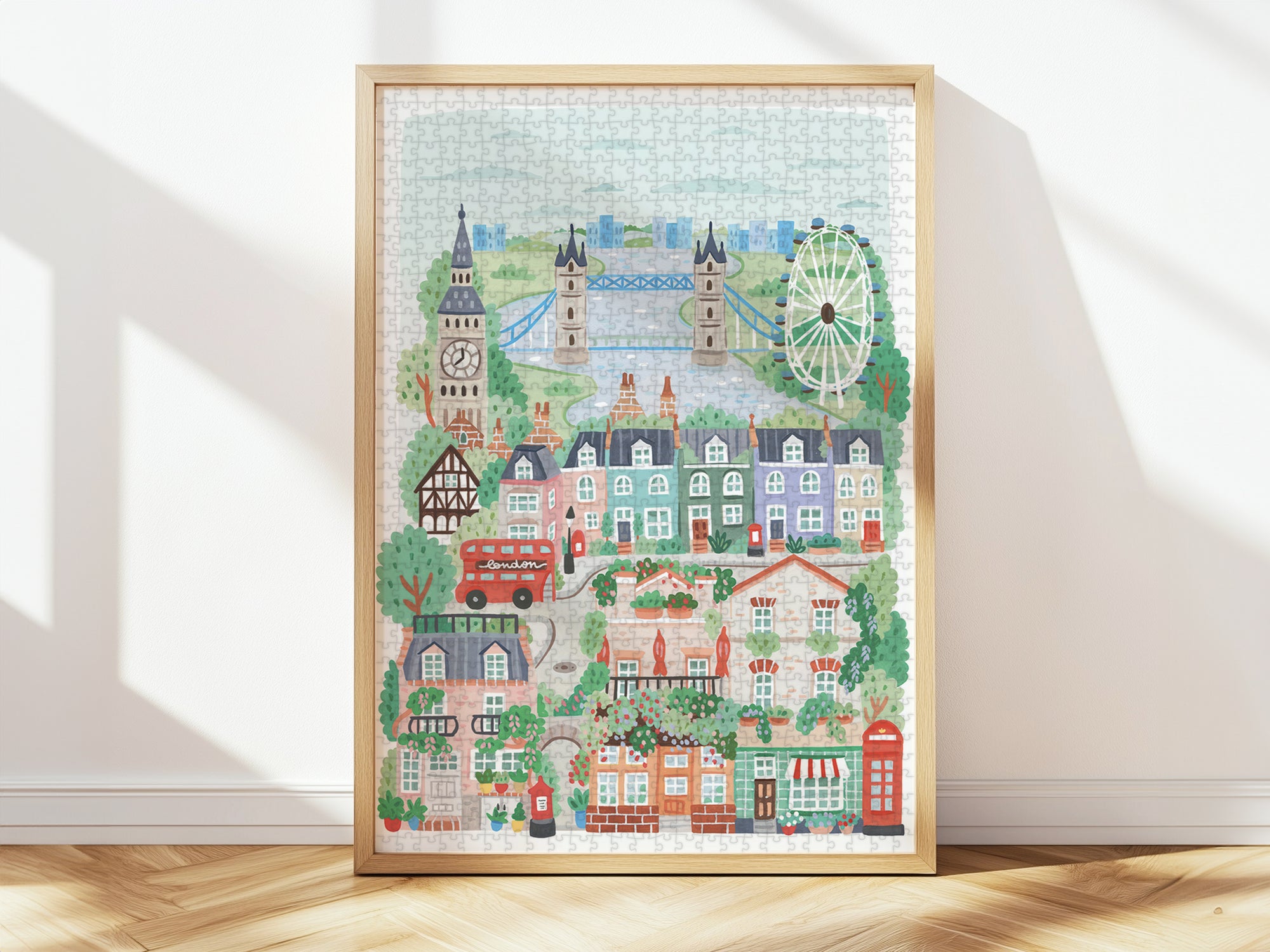 achat Puzzle London par Hoglet&Co - 1000 pièces