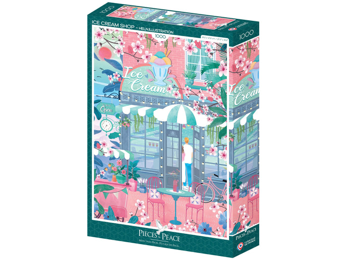 Achat Puzzle Magasin de Glaces 1000 pièces – Pieces & Peace