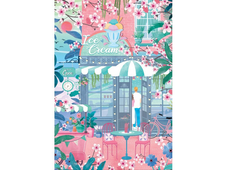 achat Puzzle Magasin de Glaces 1000 pièces – Pieces & Peace