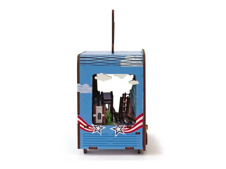 achat Maquette 3D Bois - Tv New York - Graine Créative