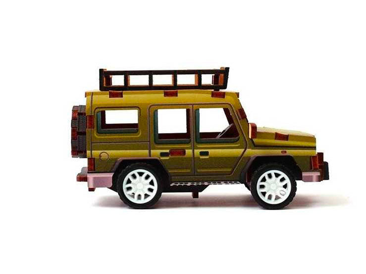 achat Maquette 3D Bois - Véhicule 4X4