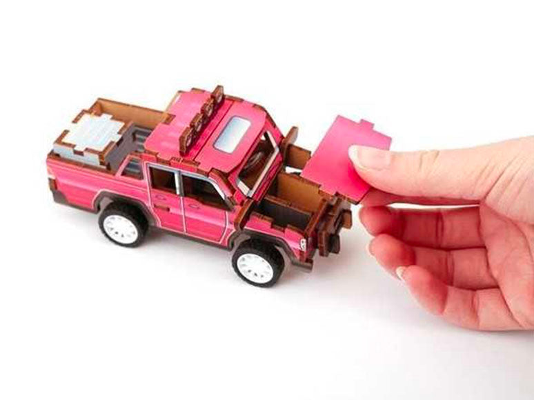 achat Maquette 3D Bois - Vehicule Pick Up