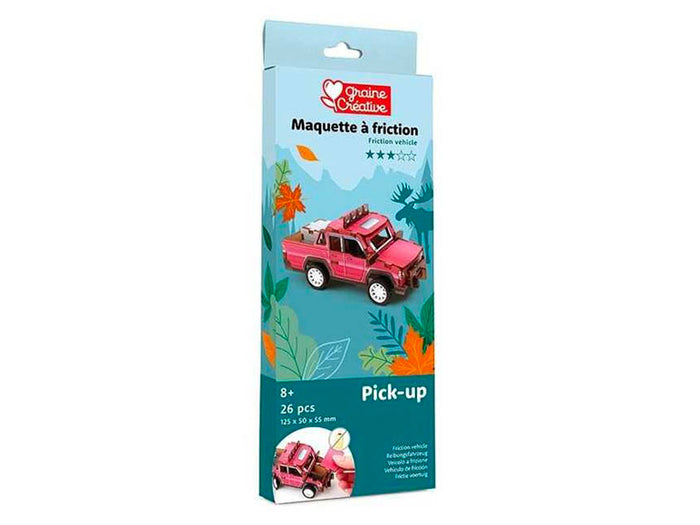 Achat Maquette 3D Bois - Vehicule Pick Up