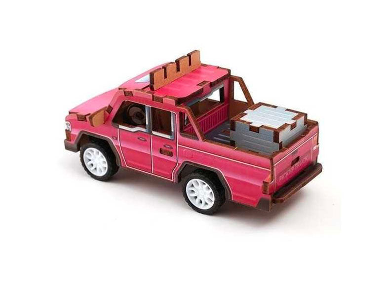 achat Maquette 3D Bois - Vehicule Pick Up
