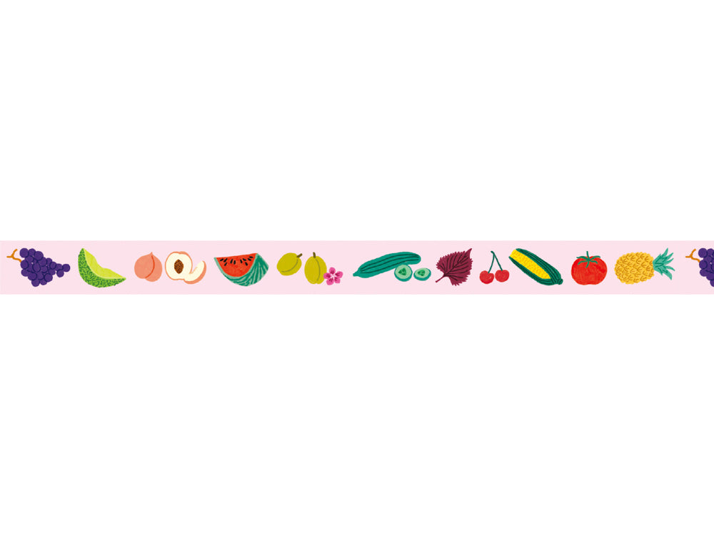 achat Masking Tape MT x Lea Maupetit été fruité - Scrapbooking - 5 cm x 5 m