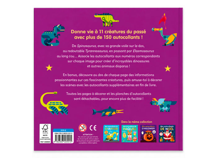 Achat Mes autocollants Dinosaures - Kimane
