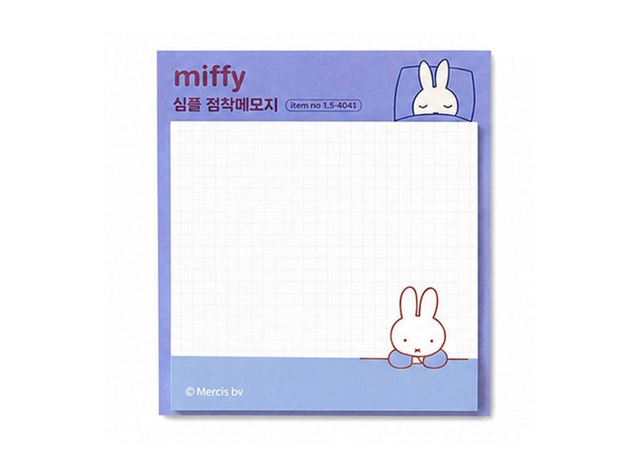 Achat Notes adhésives Miffy bleu