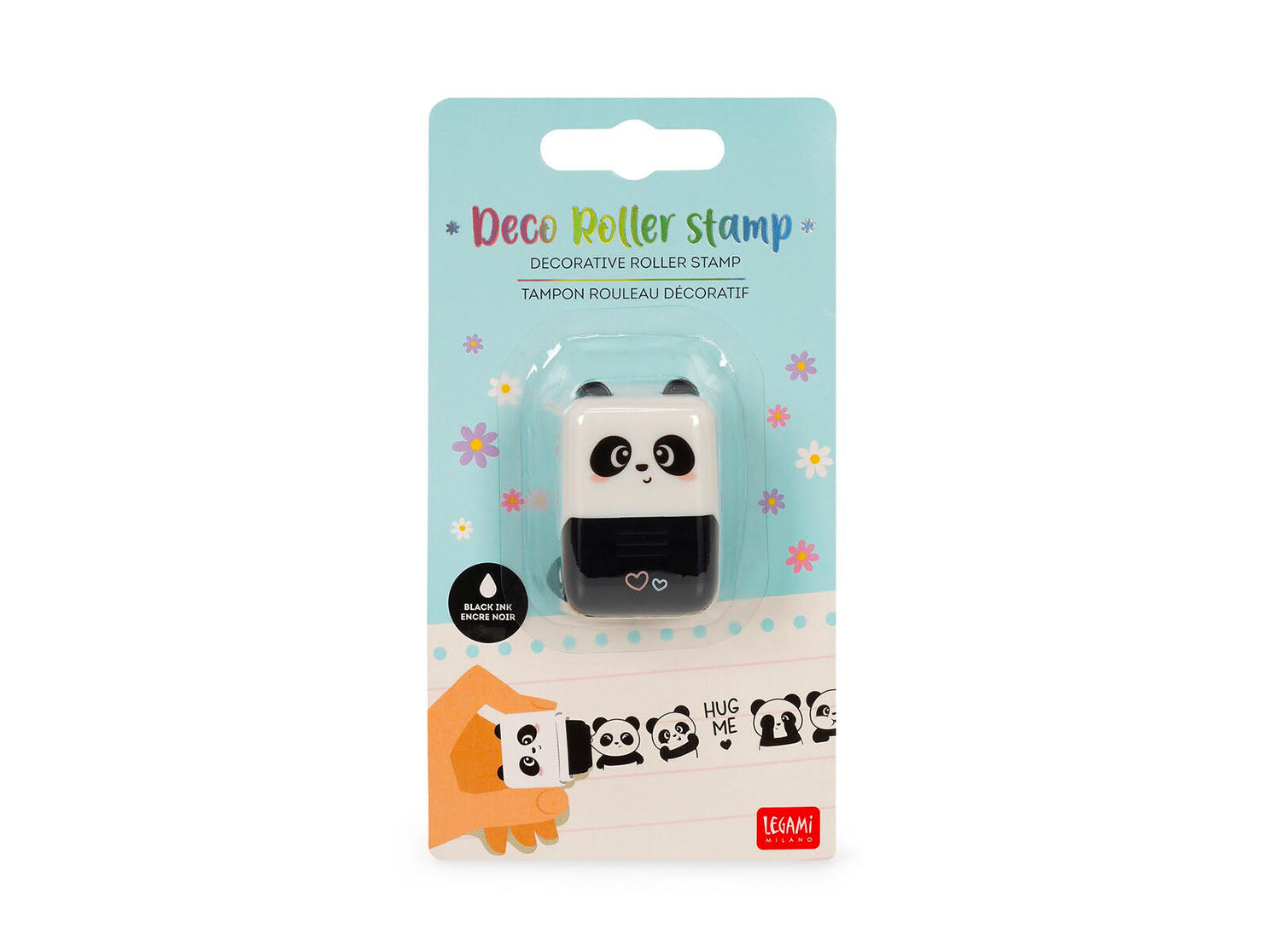 Achat Tampon décoratif en rouleau Panda - Legami