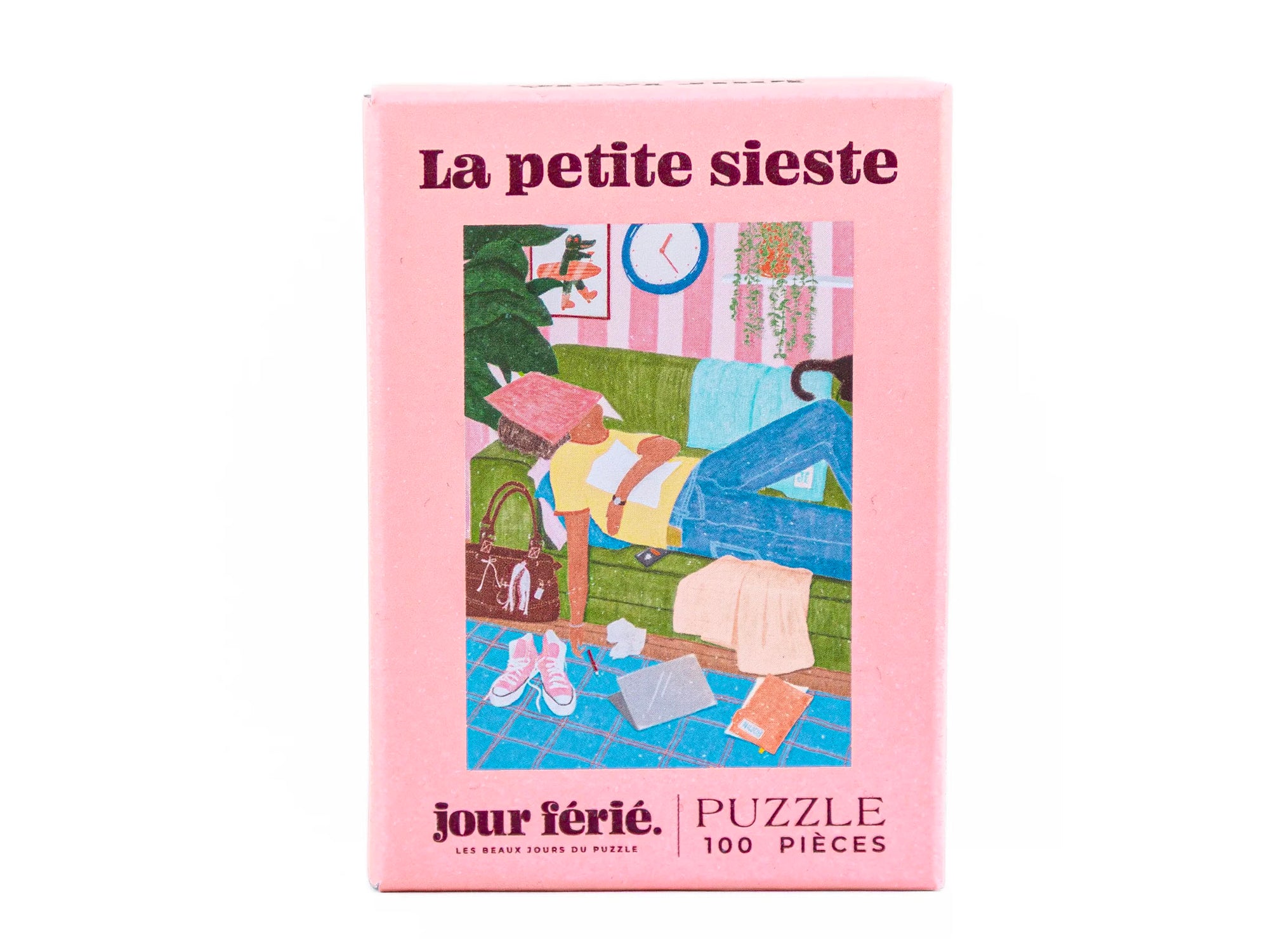 Achat Mini puzzle La petite sieste - 100 pièces - Jour Férié