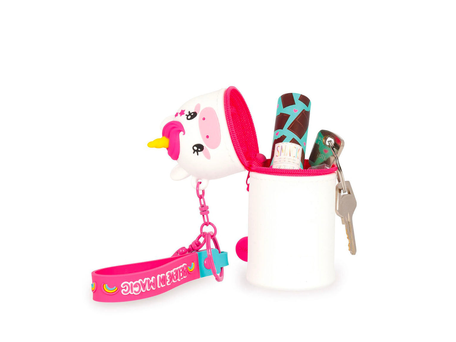 Achat Mini trousse & porte clés Kawaii - Licorne - Legami