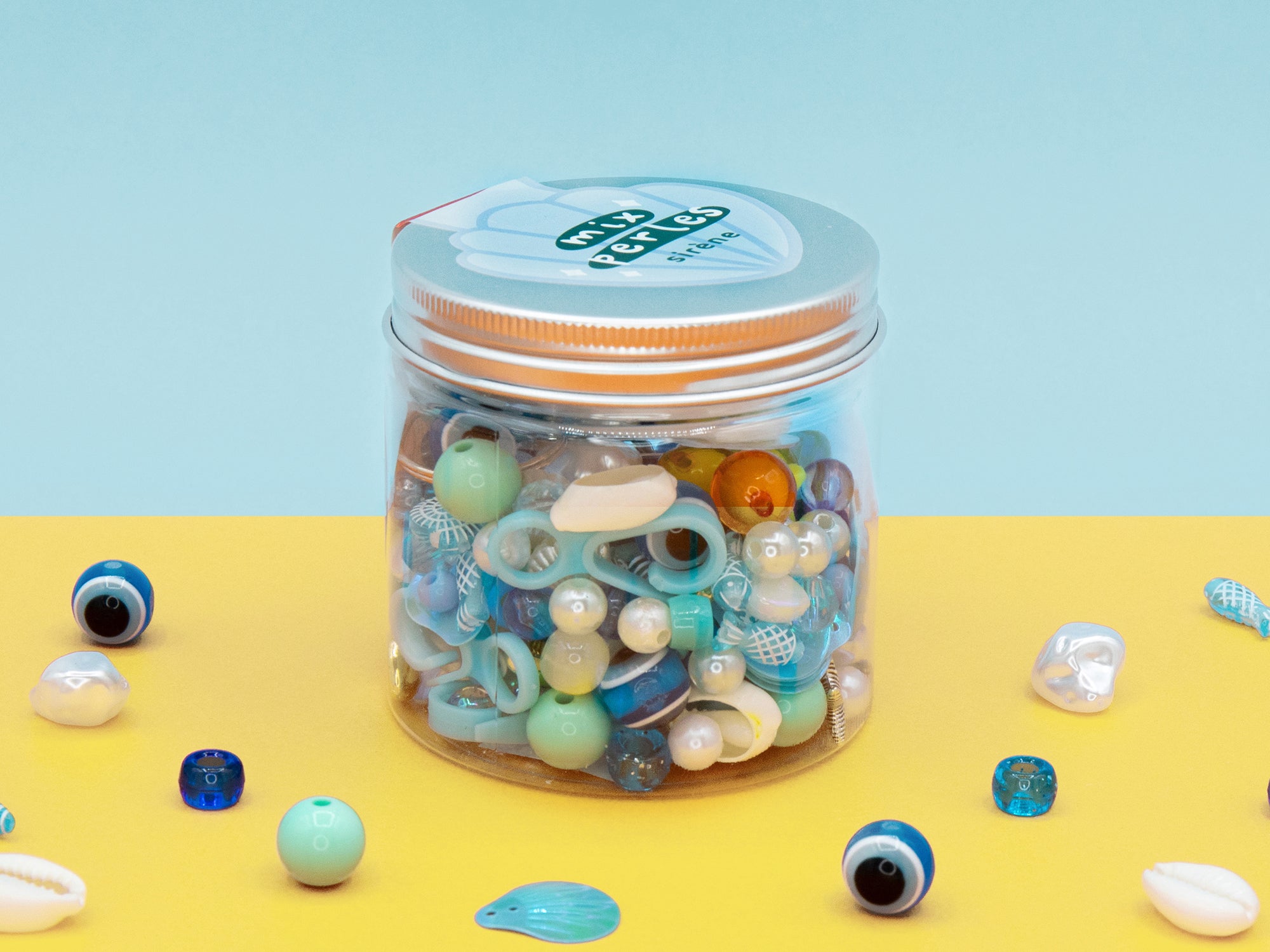 Achat Mix de perles - Sirène