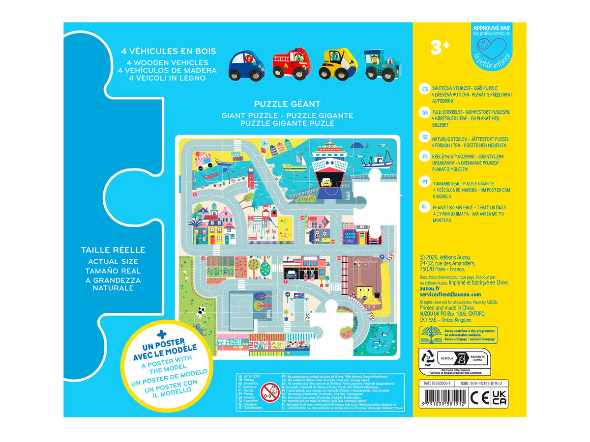 achat Mon circuit de voiture puzzle - Auzou
