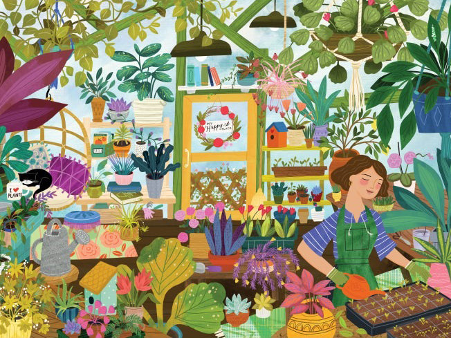 achat Puzzle La Serre 2000 pièces – Pieces & Peace