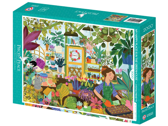Achat Puzzle La Serre 2000 pièces – Pieces & Peace
