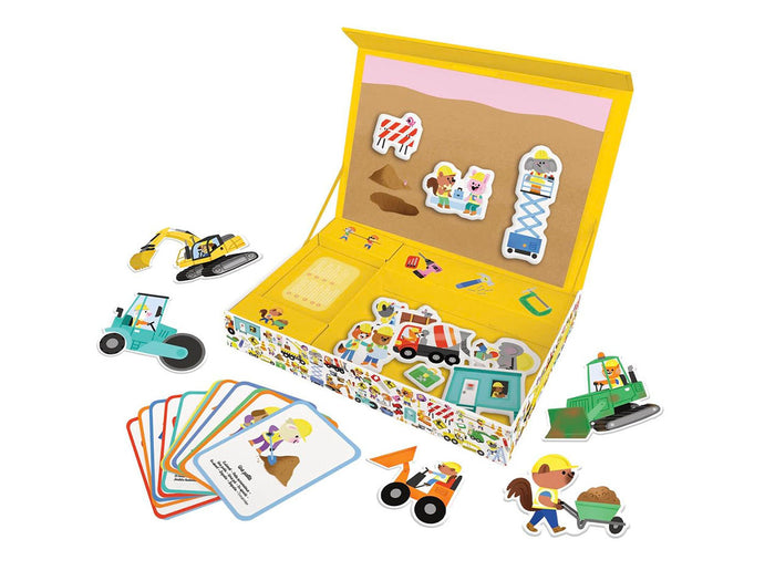 Achat Coffret Aimanté - Le Chantier - Auzou