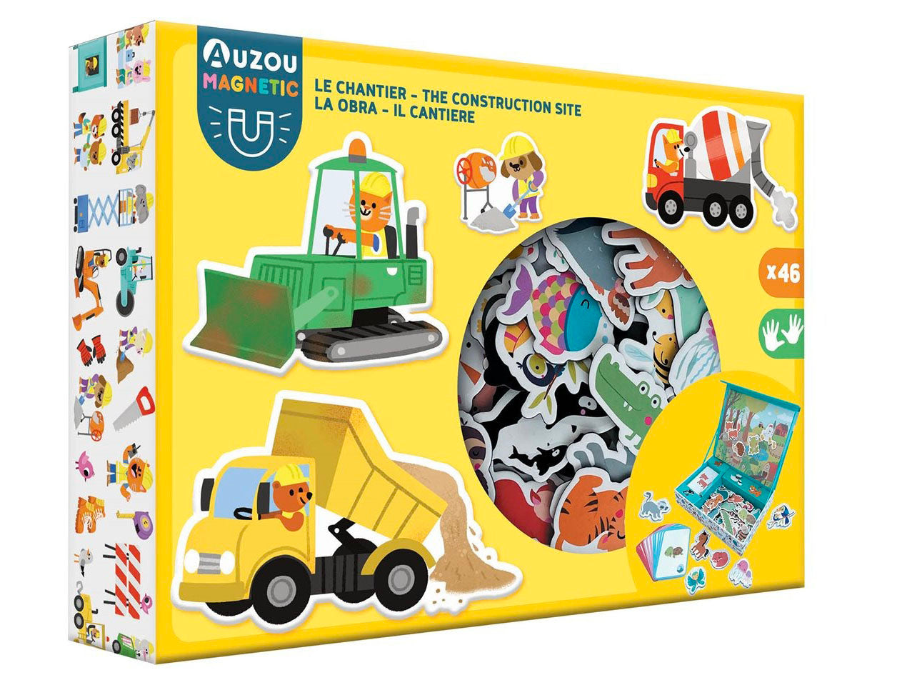 Achat Coffret Aimanté - Le Chantier - Auzou