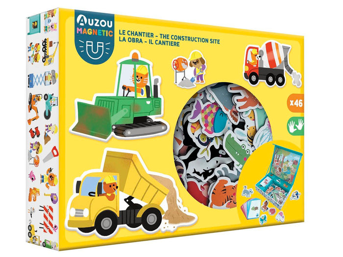 Achat Coffret Aimanté - Le Chantier - Auzou